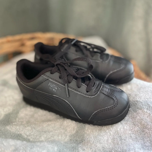 Puma Roma Toddler Sneaker - Black - Size 10C - Picture 3 of 12